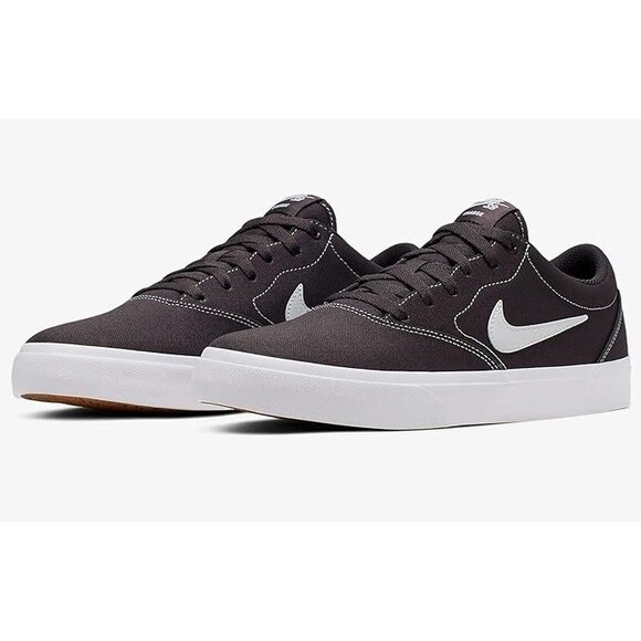 Size 7 - Nike Charge Canvas SB Black Men Athletic Shoes main image 4
